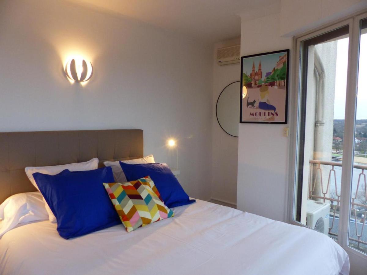 Appartement Panoramique Au Centre De Moulins Avec Terrasse, 2 Chambres, Et Equipements Modernes - Fr-1-489-412 Экстерьер фото